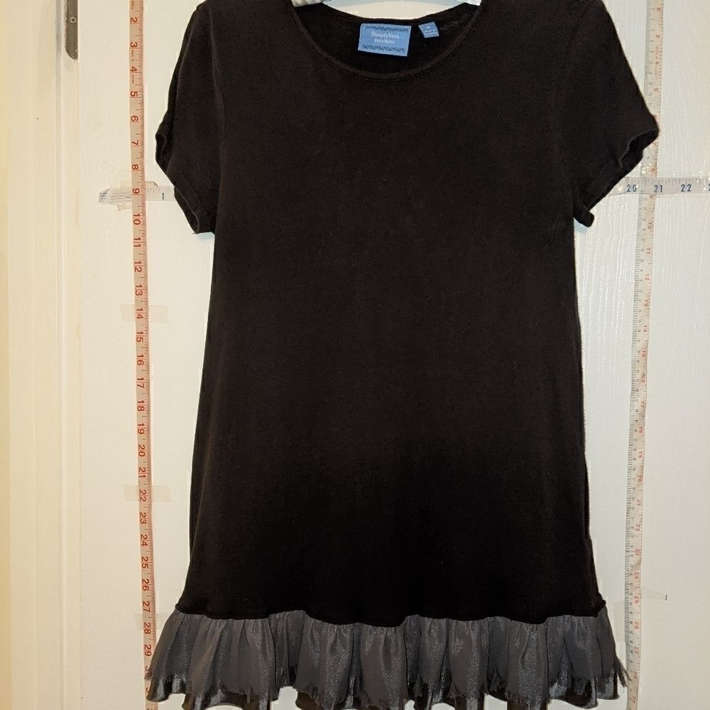 SIMPLY VERA WANG LADIES SIZE MED COTTON W\ RUFFLE